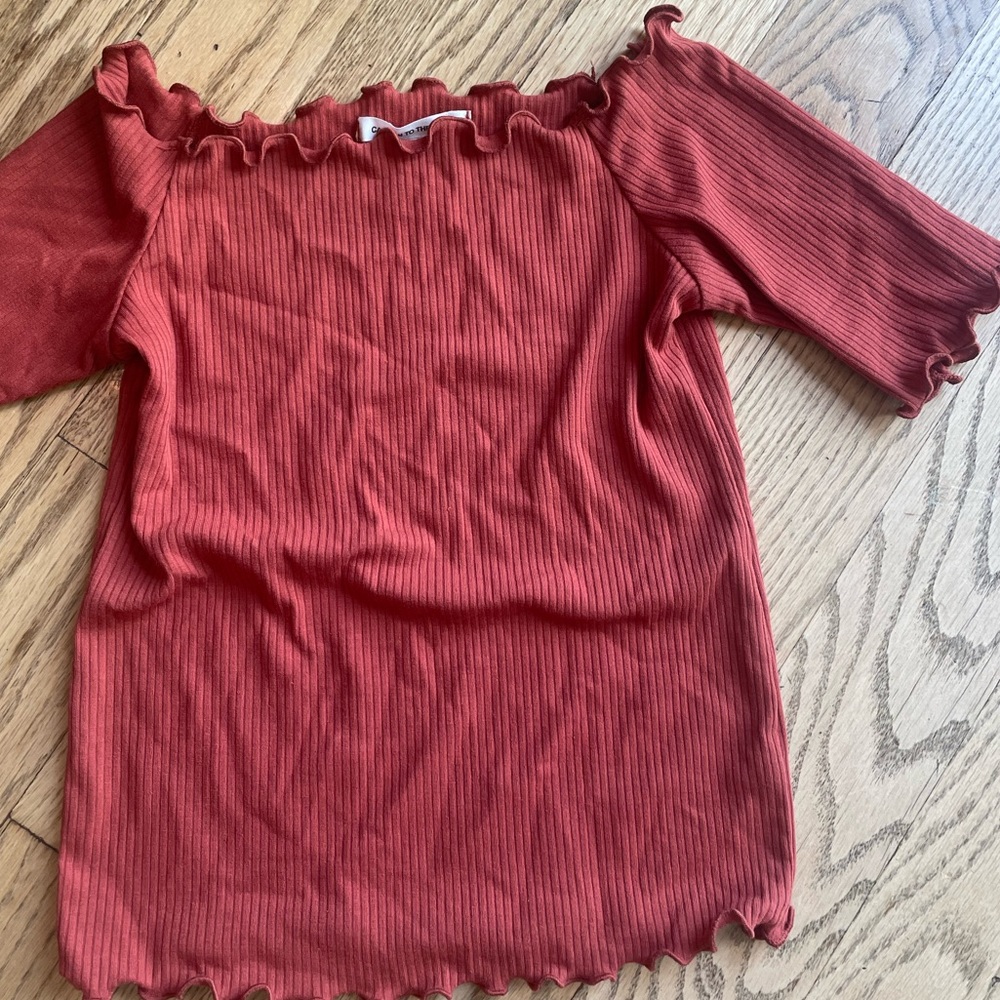 Caution To The Wind Off The Shoulder Top